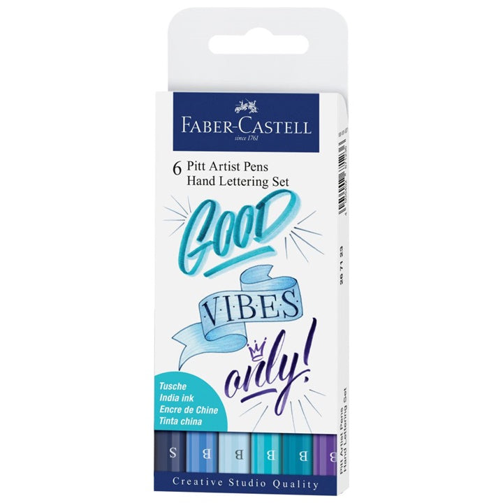 PITT umělecké fixy set Hand Lettering Good vibes