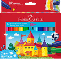 Popisovače Jumbo Fibre / 12 barevné
