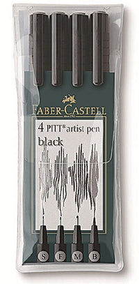PITT umělecké pera set 4 [S. F. M. B] - vyberte