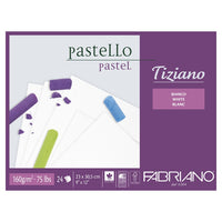 Blok bílých papírů pro pastel FABRIANO Tiziano