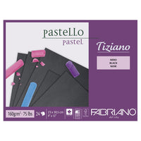 Blok černých papírů pro pastel FABRIANO Tiziano