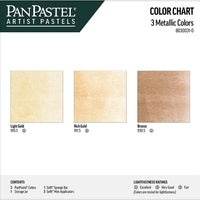 PanPastel Metallic Pastels Set - Zlatá