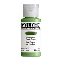 ZLATÁ tekutá akrylová barva 30 ml – 2060 oxid chrom zelený