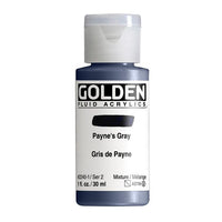ZLATÁ tekutá akrylová barva 30 ml – 2240 payne šedá