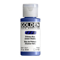 ZLATÁ tekutá akrylová barva 30 ml – 2255 ftalo modrá (zelený odstín)