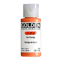 ZLATÁ tekutá akrylová barva 30 ml – 2403 oranžová