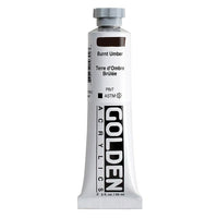GOLDEN Heavy Body Acrylic Paint 148 ml – Spáleno 1030 umbry