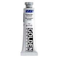 GOLDEN Heavy Body Acrylic Paint 148 ml – 1050 blankytně chromová modrá