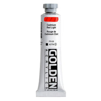 GOLDEN Heavy Body Acrylic Paint 148 ml – 1090 kadmium světle červená