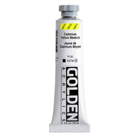 GOLDEN Heavy Body Acrylic Paint 148 ml – 1130 kadmium středně žlutá