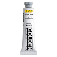 GOLDEN Heavy Body Acrylic Paint 148 ml – 1147 pigment žlutý