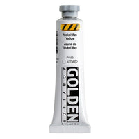 GOLDEN Heavy Body Acrylic Paint 148 ml – 1225 nikl azožlutá