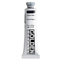 GOLDEN Heavy Body Acrylic Paint 148 ml – 1240 payne šedá
