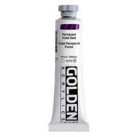 GOLDEN Heavy Body Acrylic Paint 148 ml – 1253 trvalá tmavě fialová