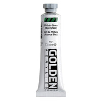 GOLDEN Heavy Body Acrylic Paint 148 ml – 1270 ftalo zelená (modrý odstín)