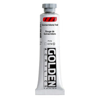 GOLDEN Heavy Body Acrylic Paint 148 ml – 1310 chinakridonová červená