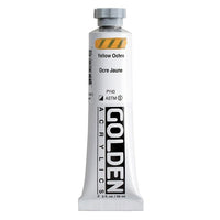 GOLDEN Heavy Body Acrylic Paint 148 ml – 1407 okrově žlutá