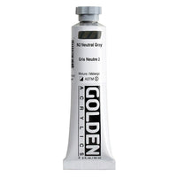 GOLDEN Heavy Body Acrylic Paint 148 ml – 1442 neutrální šedá N2