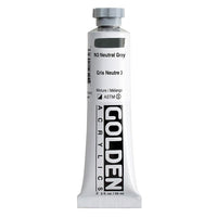 GOLDEN Heavy Body Acrylic Paint 148 ml – 1443 neutrální šedá N3