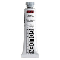 GOLDEN Heavy Body Acrylic Paint 148 ml – 1450 alizarin karmínový odstín