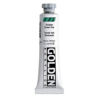 GOLDEN Heavy Body Acrylic Paint 148 ml – 1469 viridian zelený odstín