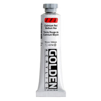 GOLDEN Heavy Body Acrylic Paint 148 ml – 1552 kadmium středně červený odstín