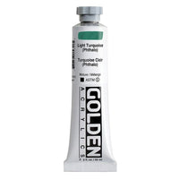GOLDEN Heavy Body Acrylic Paint 148 ml – 1564 světle tyrkysová (ftalo)