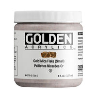 Akrylová barva GOLDEN Heavy Body Mica Flake