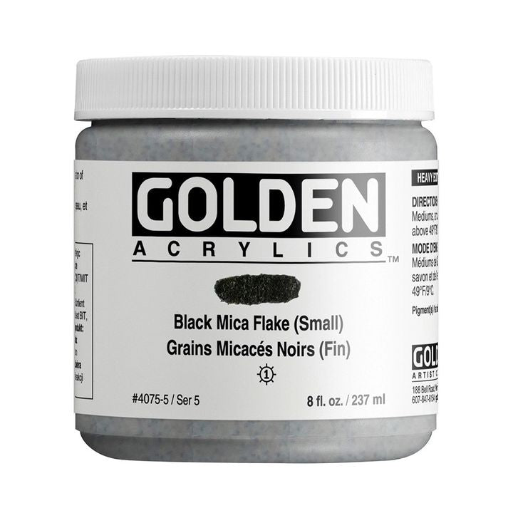 Akrylová barva GOLDEN Heavy Body Mica Flake