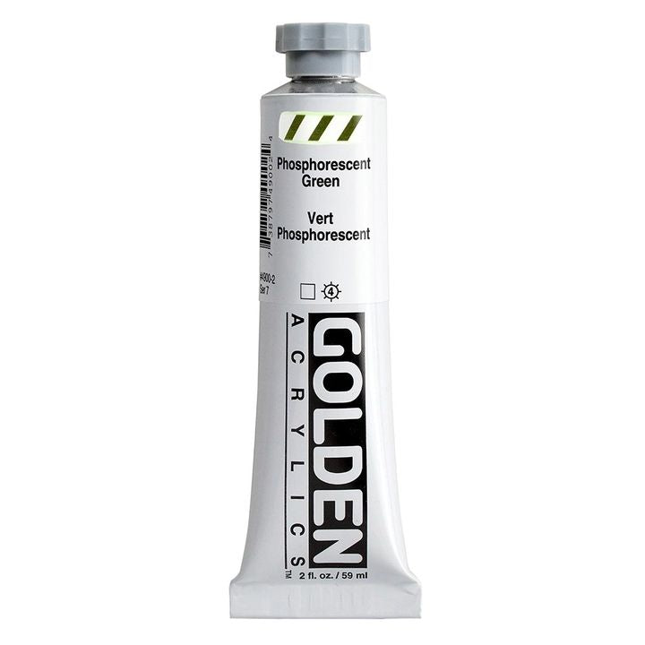 GOLDEN Heavy Body fosforeskující akrylová barva 118 ml