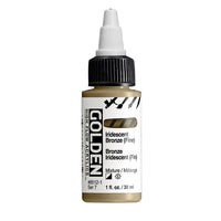 GOLDEN Iridescentní akrylová barva s vysokým průtokem 30 ml