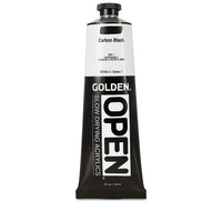 GOLDEN OPEN Pomalu schnoucí akrylová barva 148 ml – 7040 Saze