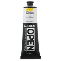 GOLDEN OPEN Pomalu schnoucí akrylová barva 148 ml – 7130 Kadmium žlutá Střední