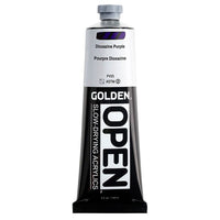 GOLDEN OPEN Pomalu schnoucí akrylová barva 148 ml – 7150 Dioxazinová fialová