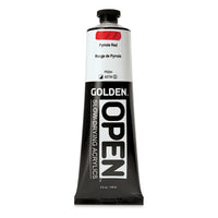 GOLDEN OPEN Pomalu schnoucí akrylová barva 148 ml – 7277 Pyrrolová červená
