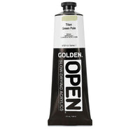 GOLDEN OPEN Pomalu schnoucí akrylová barva 148 ml – 7371 Titanium Green Light