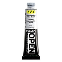 GOLDEN OPEN Pomalu schnoucí akrylová barva 59 ml – 7008 Benzimidazolon Yellow Medium