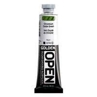 GOLDEN OPEN Pomalu schnoucí akrylová barva 59 ml – 7060 Oxid chromový zelený
