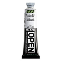 GOLDEN OPEN Pomalu schnoucí akrylová barva 59 ml – 7061 Oxid chromitý Zelená Tmavá