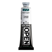 GOLDEN OPEN Pomalu schnoucí akrylová barva 59 ml – 7144 Cobalt Tyrkys