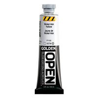 GOLDEN OPEN Pomalu schnoucí akrylová barva 59 ml – 7225 Nikl Azo žlutá