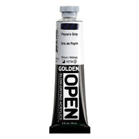 GOLDEN OPEN Pomalu schnoucí akrylová barva 59 ml – 7240 Payne's Grey