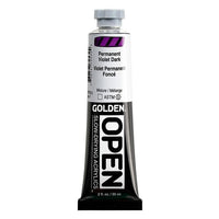 GOLDEN OPEN Pomalu schnoucí akrylová barva 59 ml – 7253 Stálá fialová tmavá