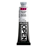 GOLDEN OPEN Pomalu schnoucí akrylová barva 59 ml – 7305 Quinakridon purpurová