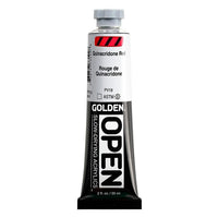 GOLDEN OPEN Pomalu schnoucí akrylová barva 59 ml – 7310 chinakridonová červeň