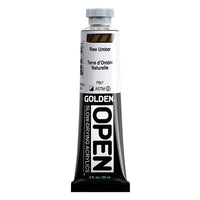 GOLDEN OPEN Pomalu schnoucí akrylová barva 59 ml – 7350 Raw Umbra