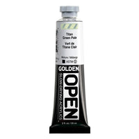 GOLDEN OPEN Pomalu schnoucí akrylová barva 59 ml – 7371 Titanium Green Light