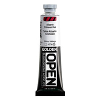 GOLDEN OPEN Pomalu schnoucí akrylová barva 59 ml – 7450 Alizarínová Karmazínová Hue