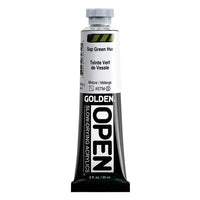 GOLDEN OPEN Pomalu schnoucí akrylová barva 59 ml – 7461 Sapová Zelený odstín