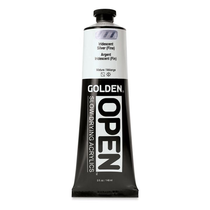 GOLDEN OPEN Pomalu schnoucí iridescentní akrylová barva 148 ml